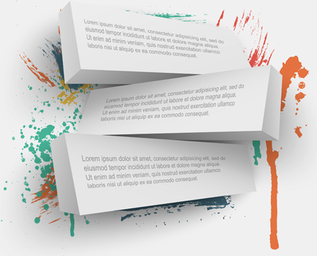 454x366 3d Banner Design Free Vector Download (12,272 Free Vector) For