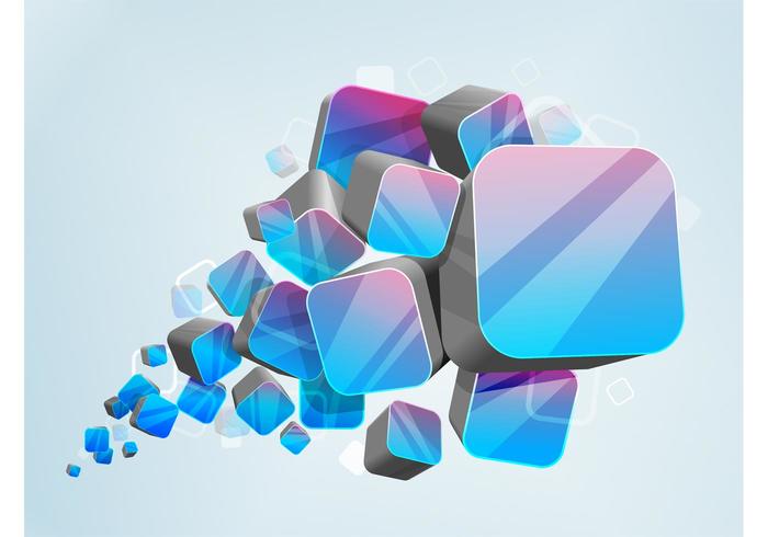 700x490 Vector 3d Shapes