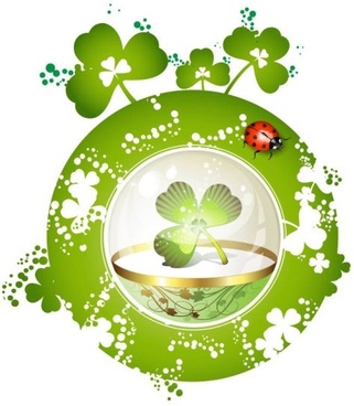 321x368 Irish Clover Vector Free Vector Download (187 Free Vector) For