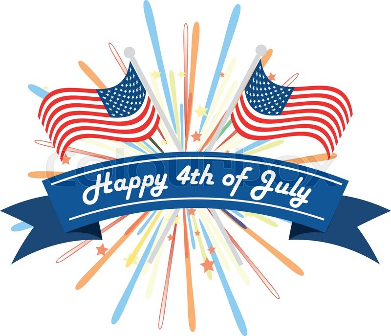 800x687 American Independence Day 4th Of July Event Banner Logo Background