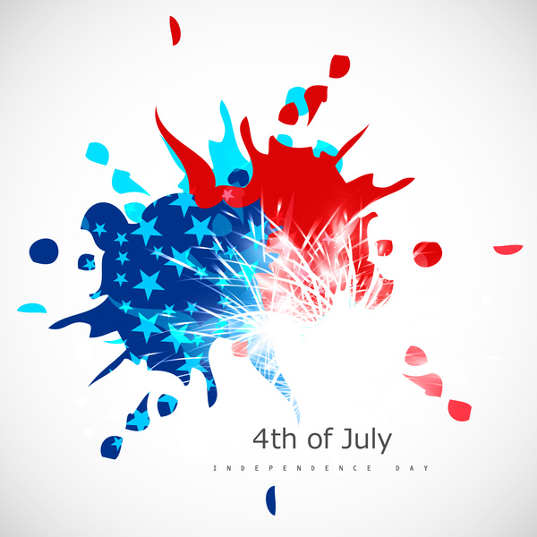 600x600 American Independence Day Celebration Grungy Background In