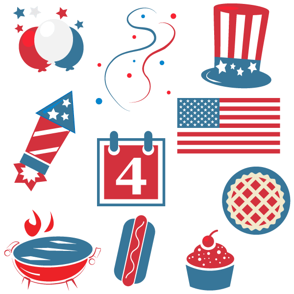600x600 Free Happy Fourth Of July Clipart Psd Files, Vectors Amp Graphics