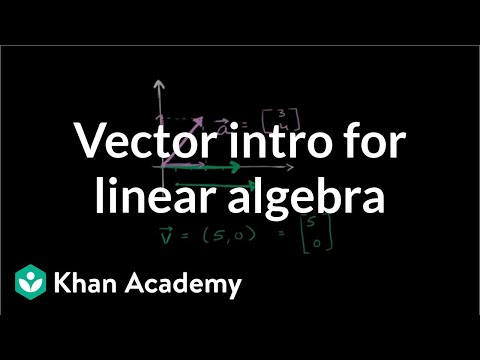 480x360 Vector Intro For Linear Algebra (Video) Khan Academy