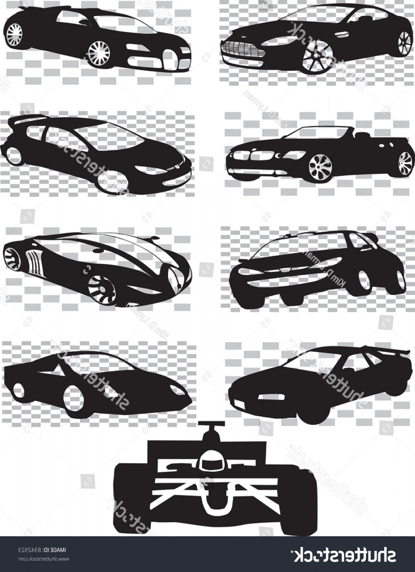 1395x1920 Vector Sports Cars On Checkered Flags Rongholland