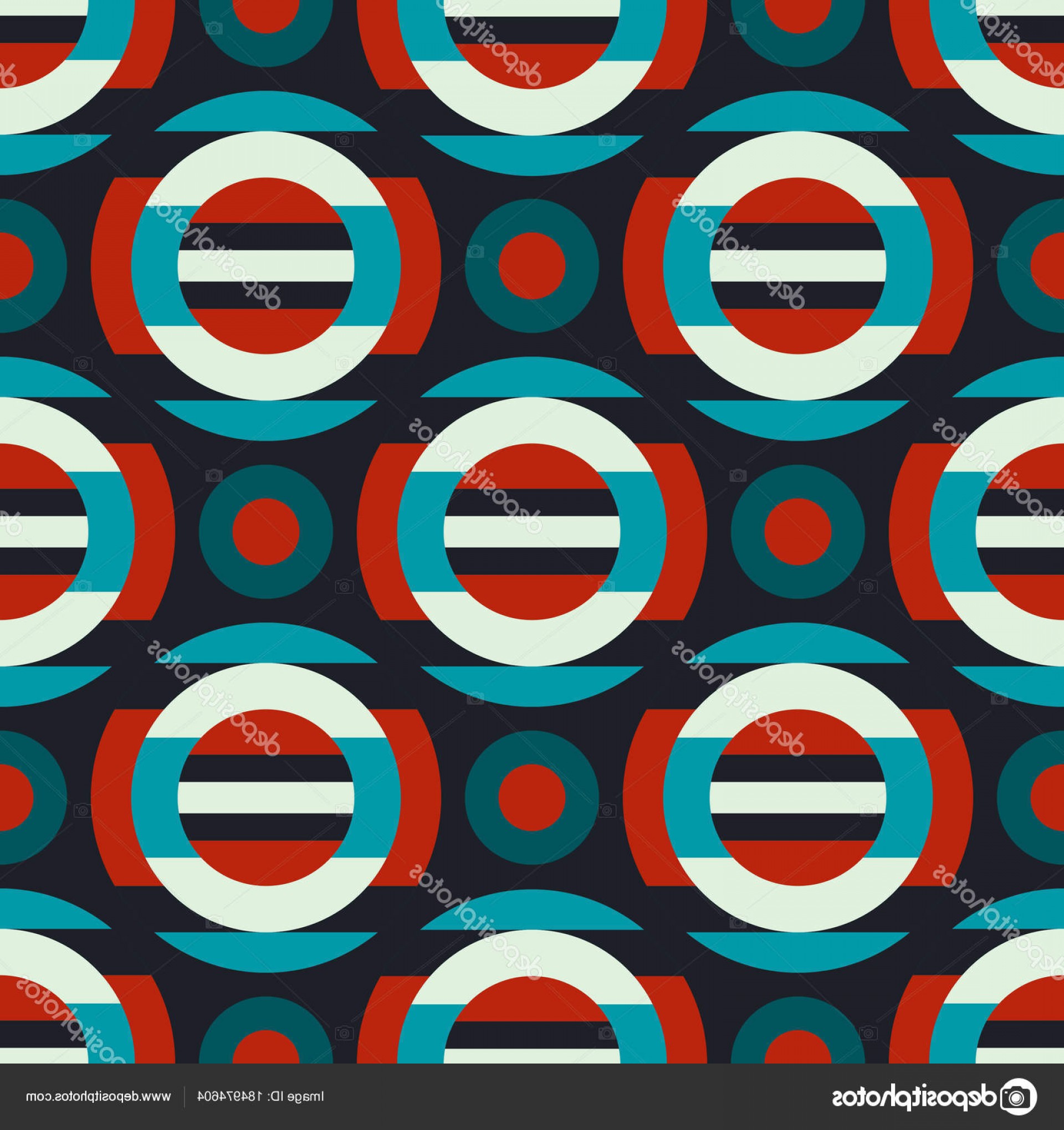 1920x2040 Stock Illustration Geometric Vector Pattern In Retro Shopatcloth