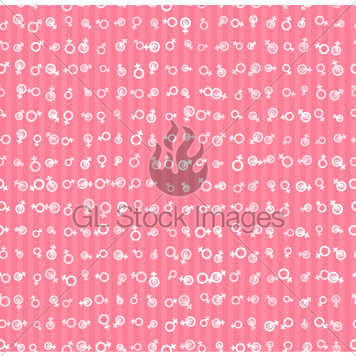 500x500 Vector Pattern 60s. Seamless Background Inspired Second W... Gl