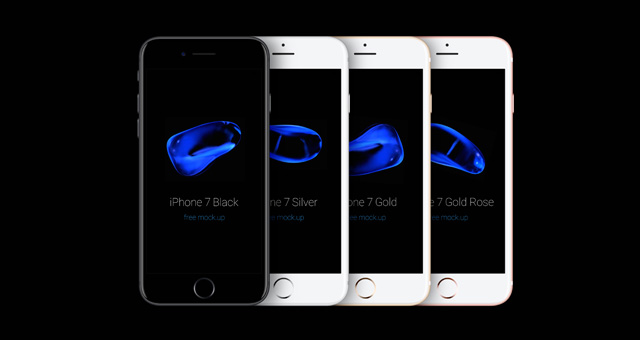 640x340 Iphone 7 Psd Mockup Vector Psd Mock Up Templates Pixeden