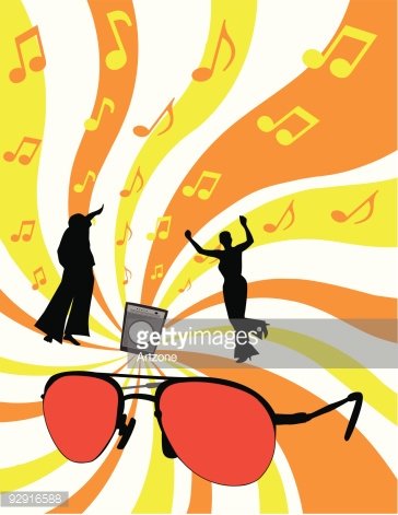 364x471 70s Disco (Vector) Stock Vectors