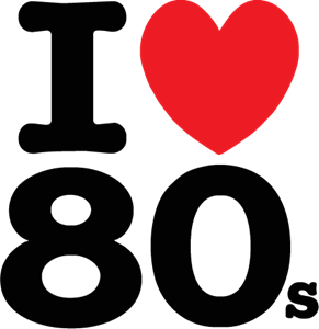291x300 I Love 80s Logo Vector (.eps) Free Download