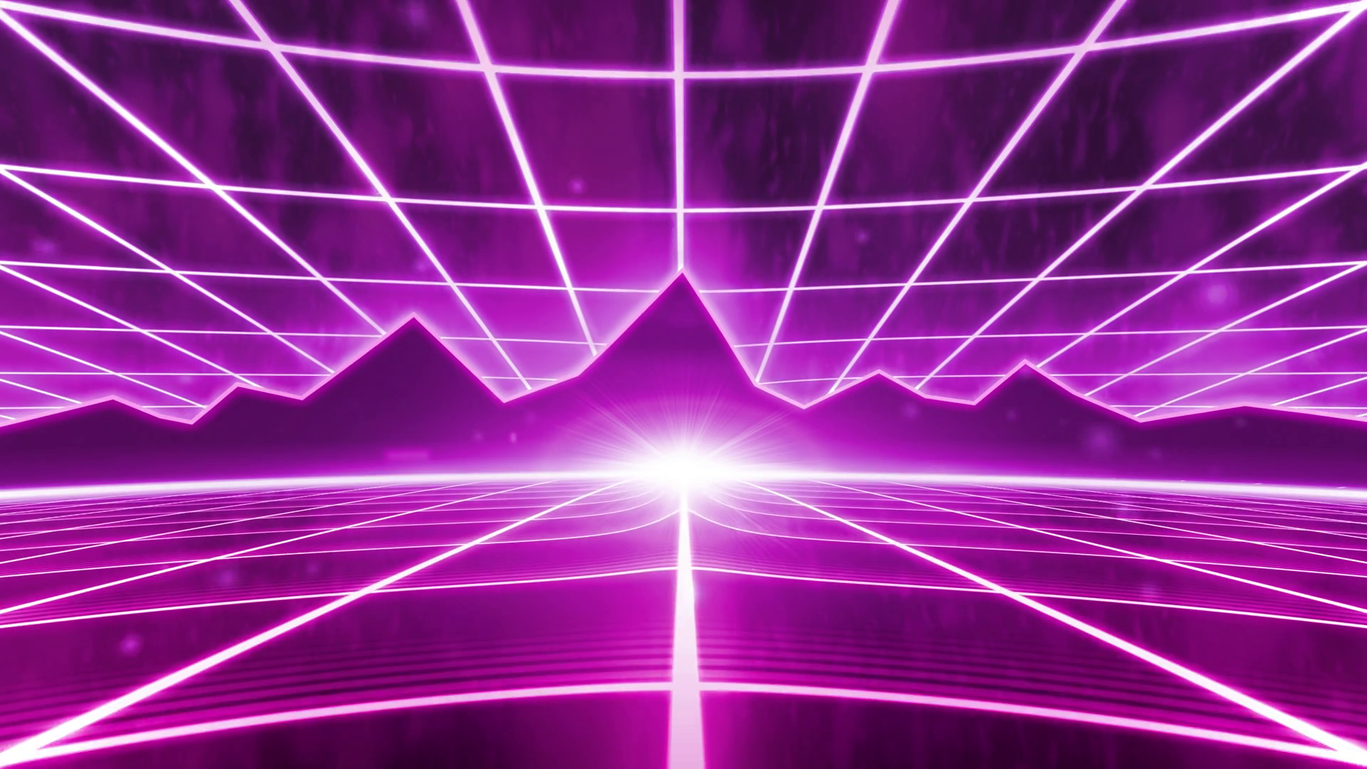 1920x1080 Retro 80s Vhs Tape Video Game Intro Landscape Vector Arcade