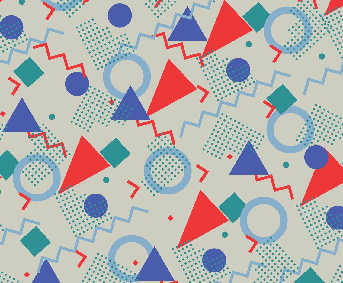 1136x936 80s Amp 90s Vintage Pattern Vector Art Amp Graphics