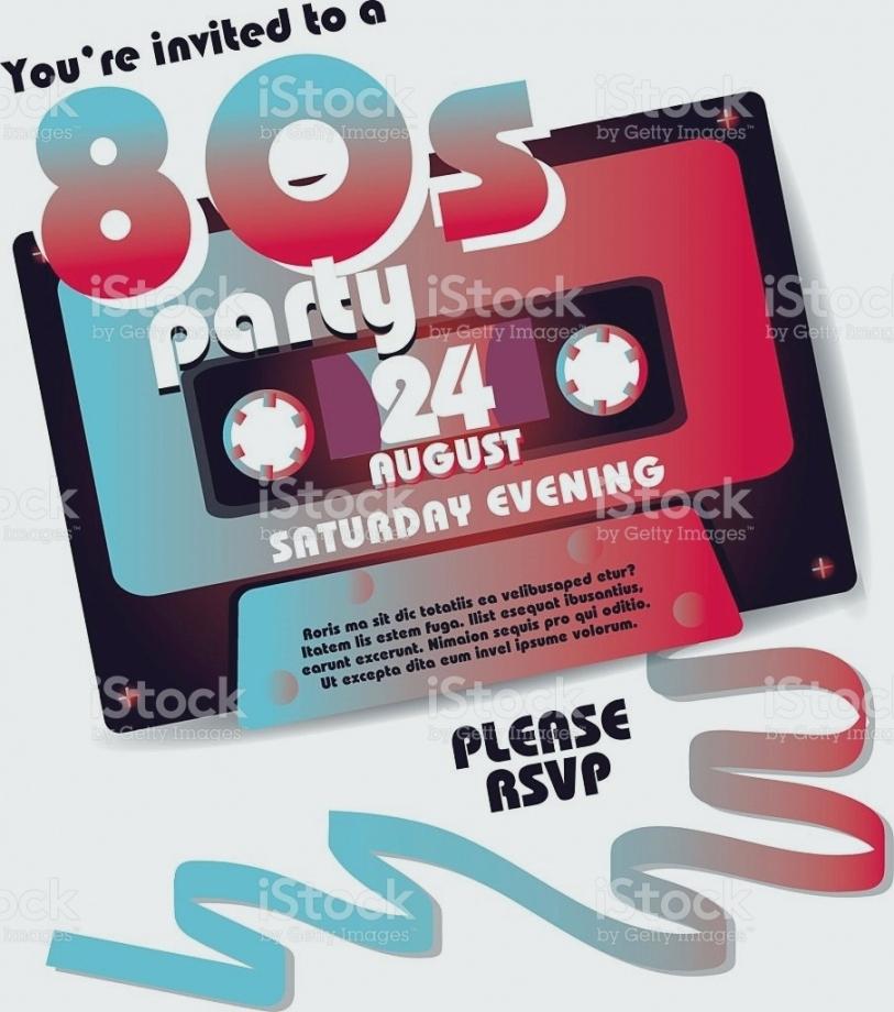 813x920 Images Of Party Invitation Retro Design Template Stock Vector Art