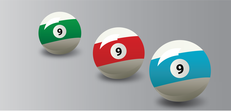 800x385 Free Vector 9 Ball