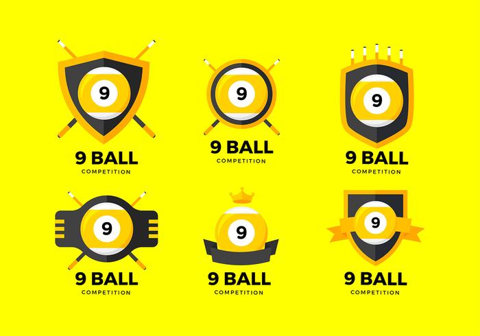 700x490 9 Ball Logo Free Vector