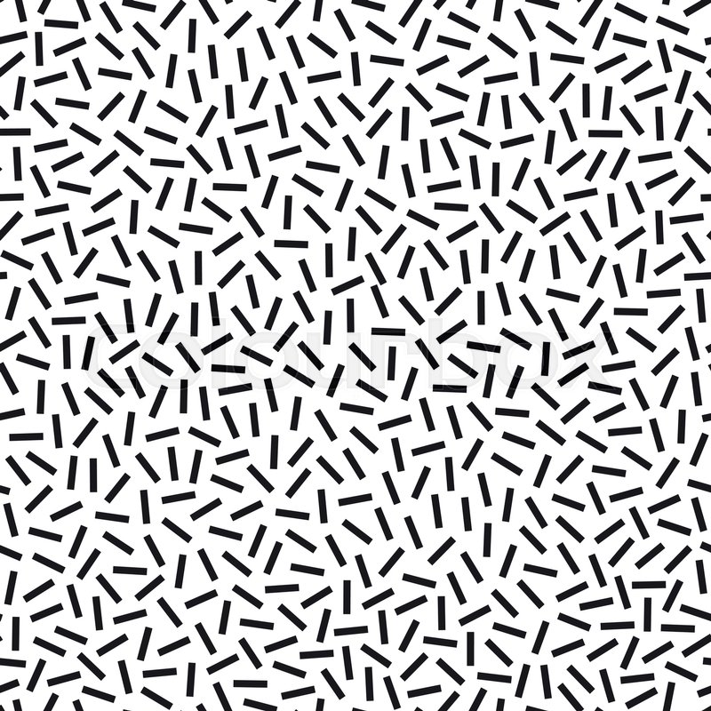 800x800 Seamless Mosaic Dash Pattern In Retro Memphis Style, Fashion 80s