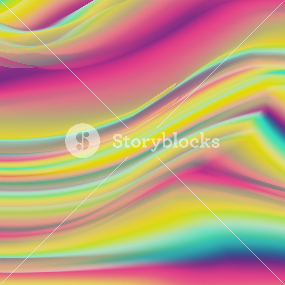 1000x1000 Holography Background Vector. 80s