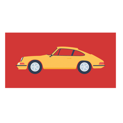 512x512 Porsche 911 1927 Yellow Car