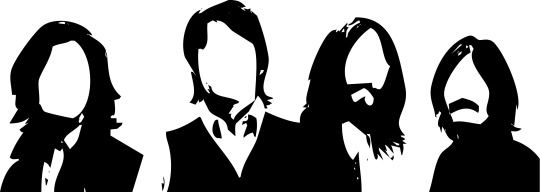 540x192 Vector Beatles. Abbey Road Beatles