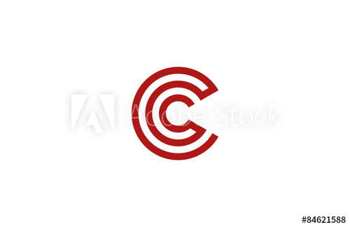 500x324 Letter C Logo Vector Alphabet Design Element Template. Abc Conce