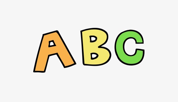 600x344 Vector Cartoon Abc, Cartoon Vector, Vector, Cartoon Png And Vector