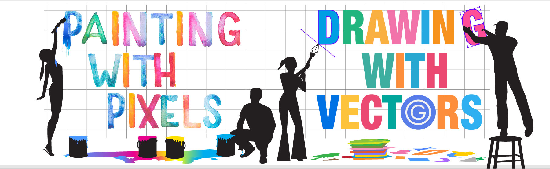 1800x556 Raster (Bitmap) Vs Vector