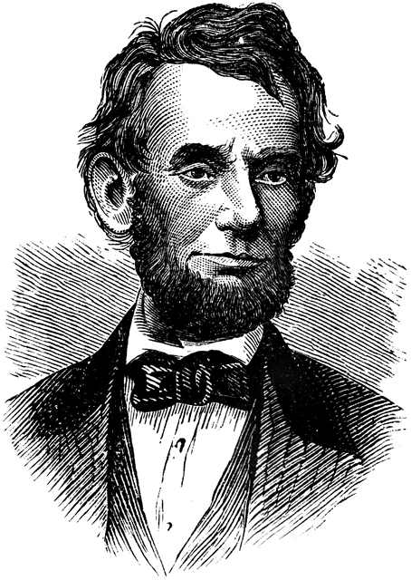 454x640 Beard Clipart Abraham Lincoln
