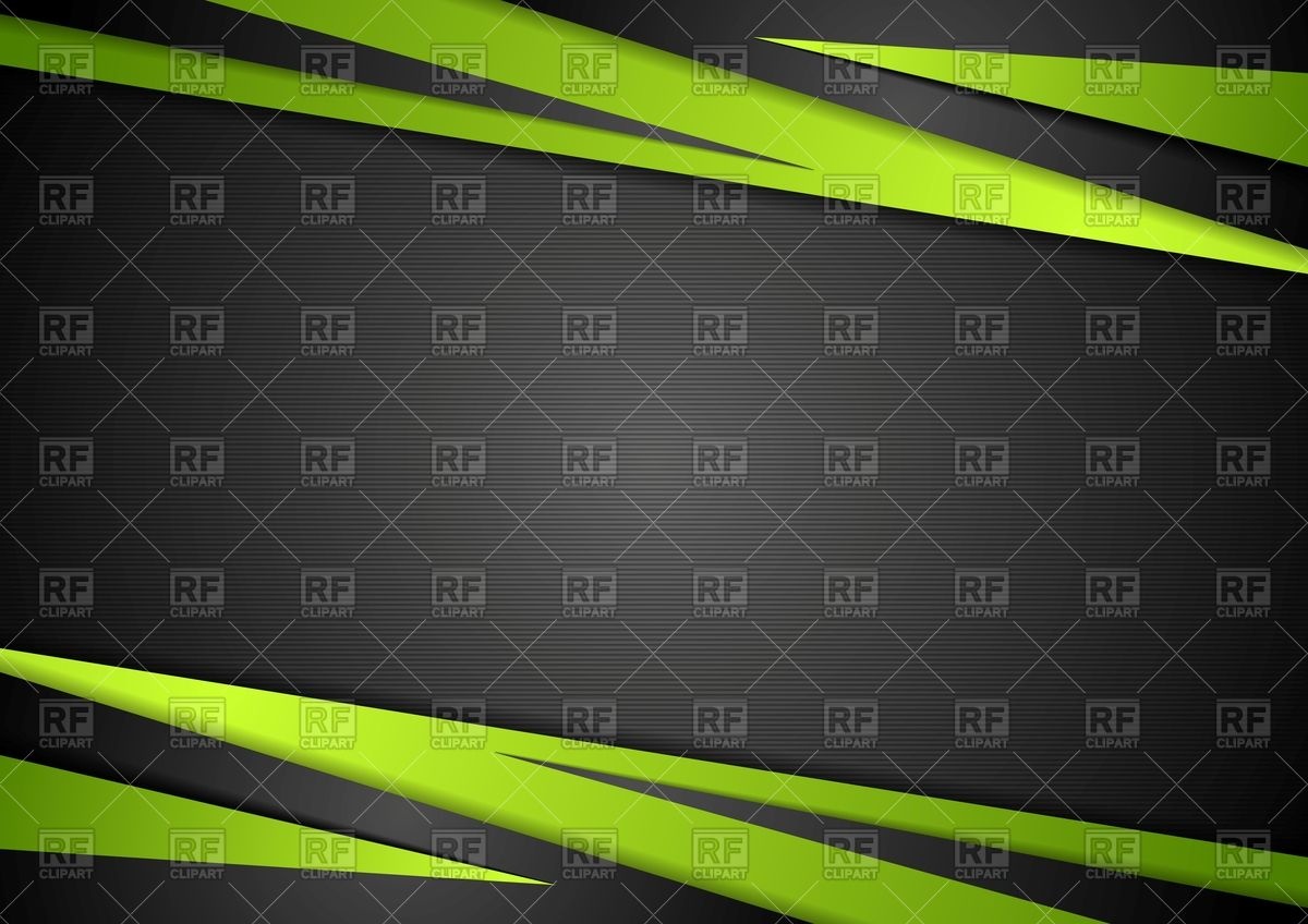 1200x848 Black And Green Abstract Tech Background Vector Image Vector