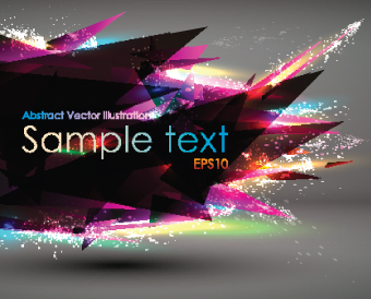 340x274 Abstract Geometric Vector Background Art 04 Free Download