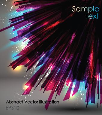 340x383 Abstract Geometric Vector Background Art 05 Free Download