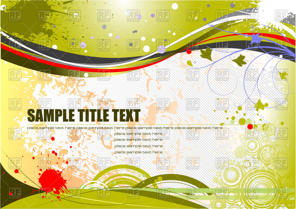 1200x849 Abstract Green And Yellow Grunge Background Vector Image Vector