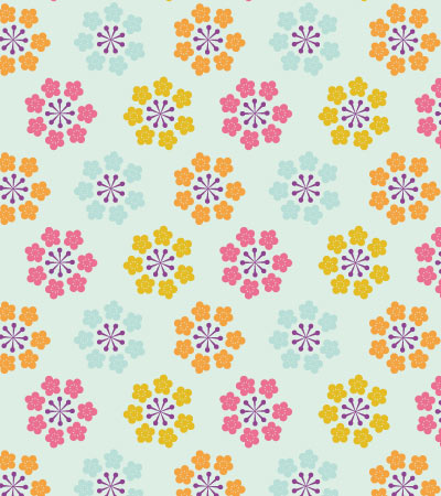400x450 Abstract Flowers Pattern Kidsfashionvector Cute Vector Art For