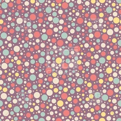 400x400 Seamless Abstract Pattern With Polka Dots Vector Image Vector