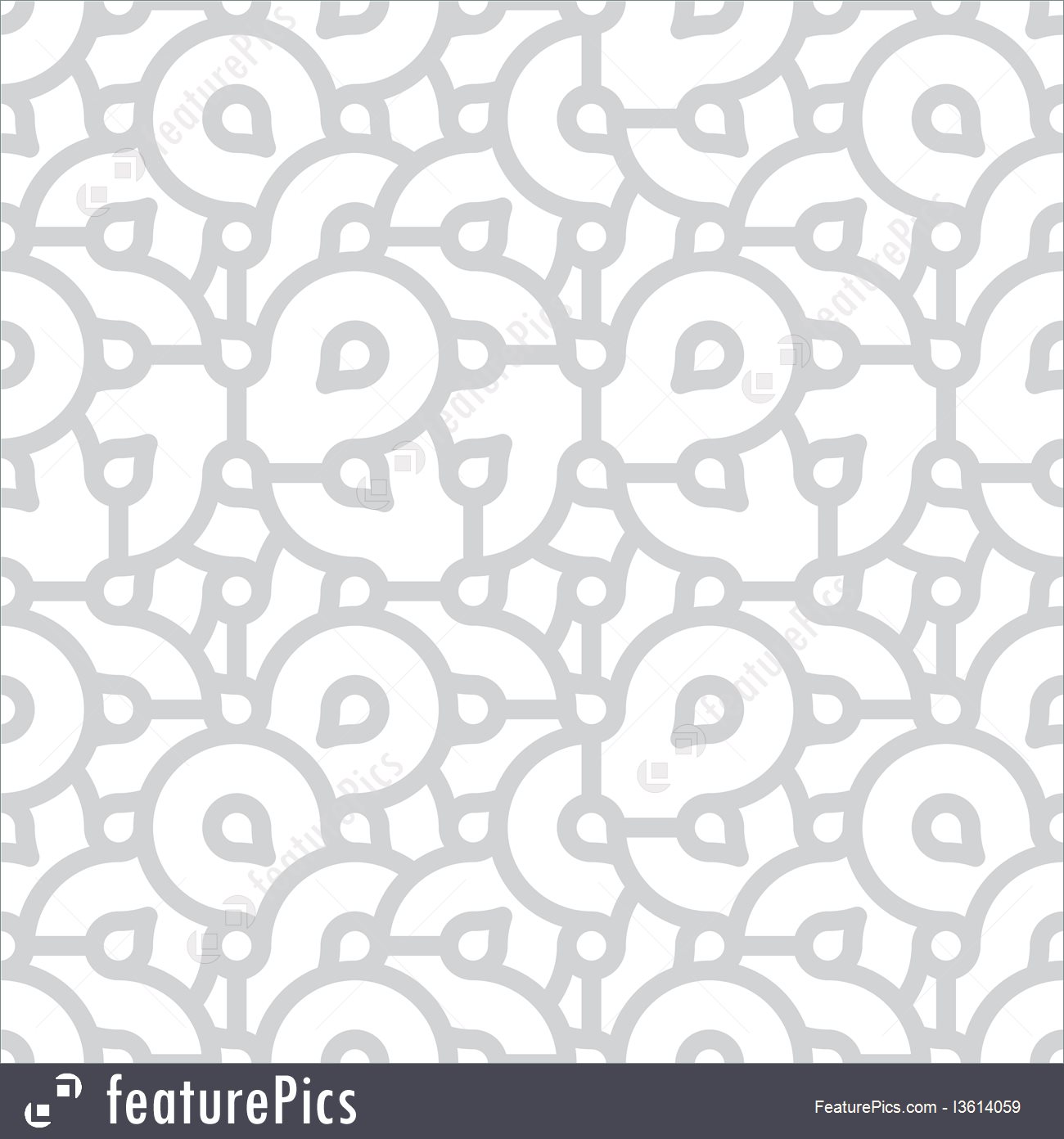 1300x1392 Vector Seamless Pattern