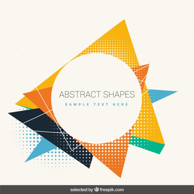 626x626 Abstract Colorful Shapes Vector Free Download
