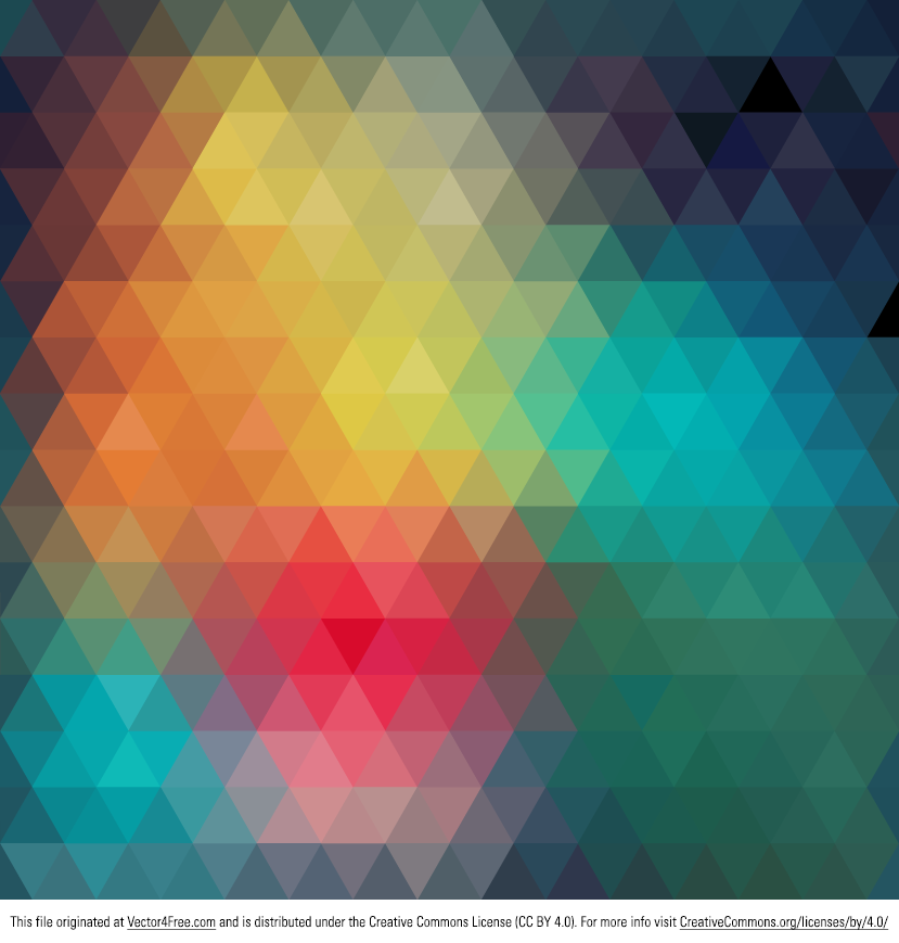 829x869 Free Geometric Colorful Abstract Background Vector