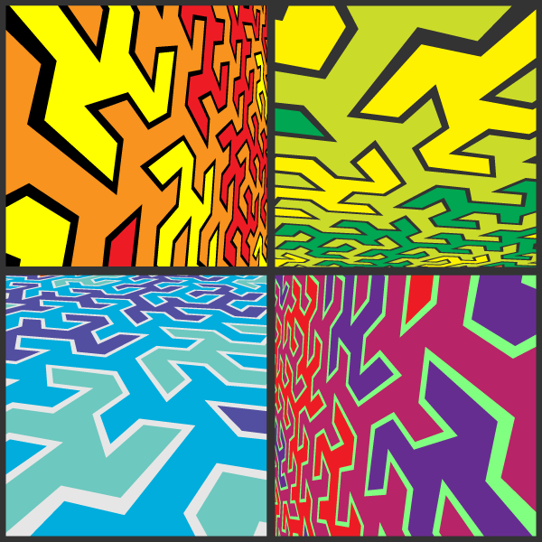 600x600 Free Abstract Pop Art Vector Background Free Psd Files, Vectors