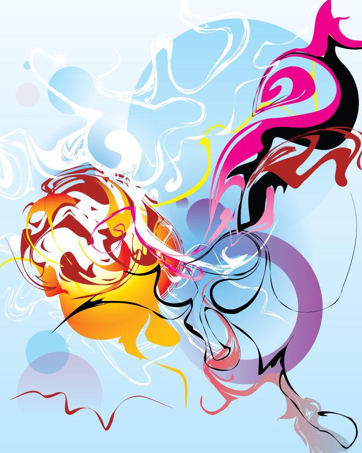 720x900 Illustrator Abstract Vector Art