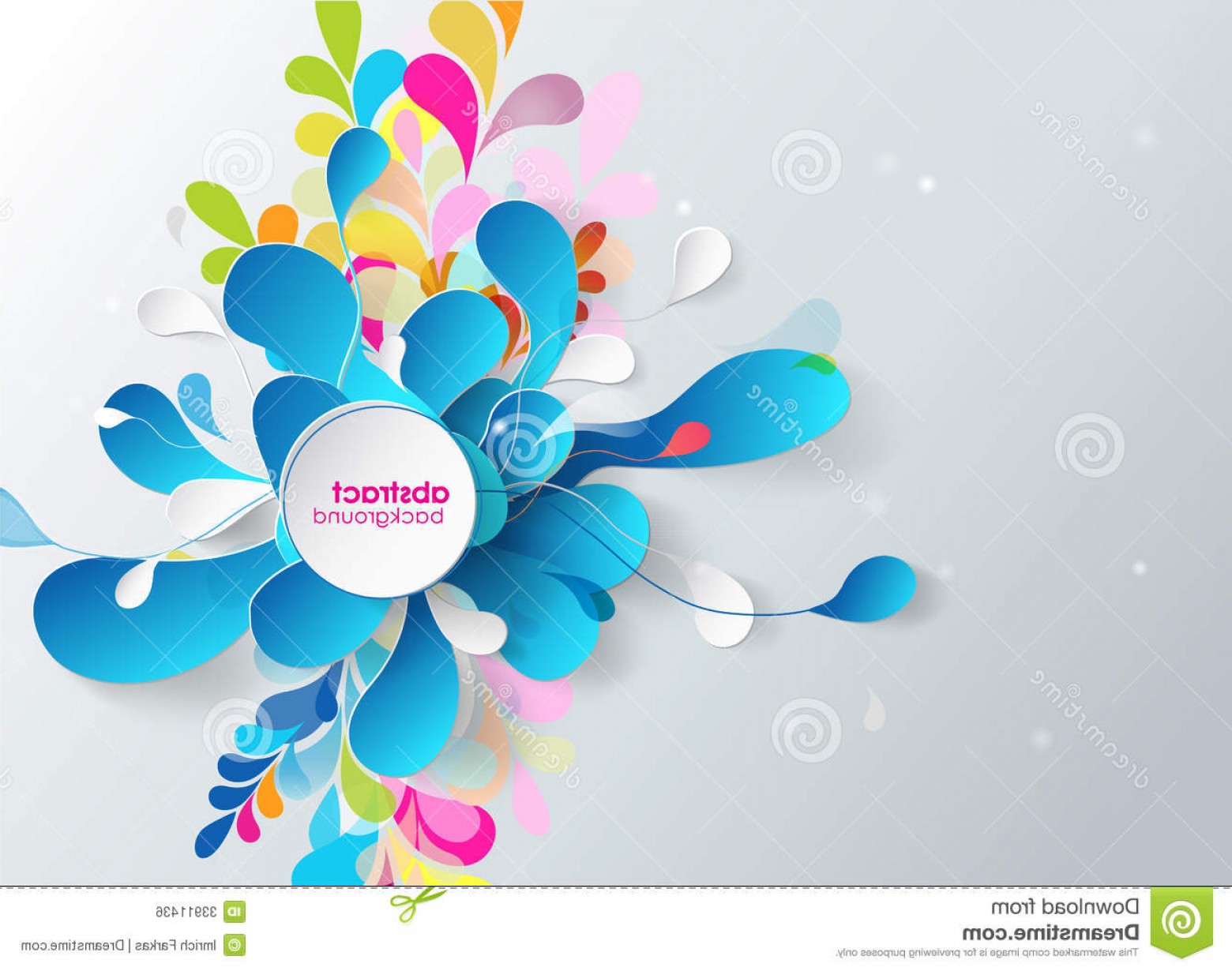 1560x1230 Royalty Free Stock Image Abstract Background Paper Flower Vector