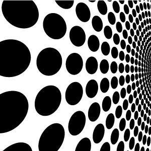 300x300 Black Dots Abstract Vector