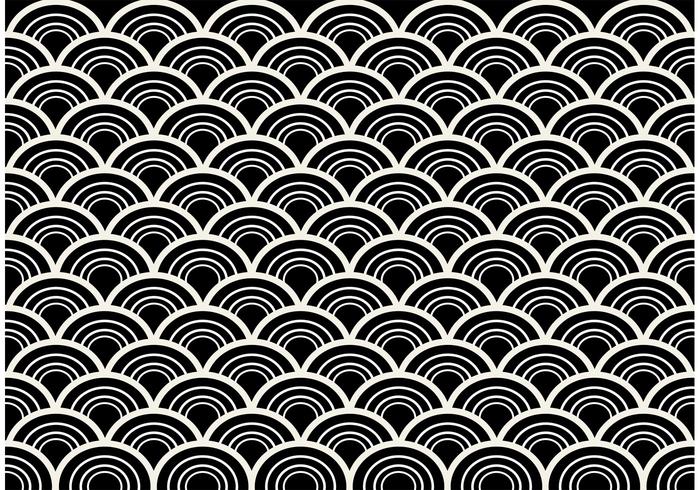 700x490 Black And White Seamless Abstract Pattern Vector
