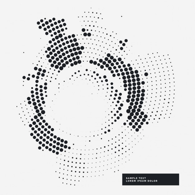 626x626 White Abstract Background With Black Dots Vector Free Download