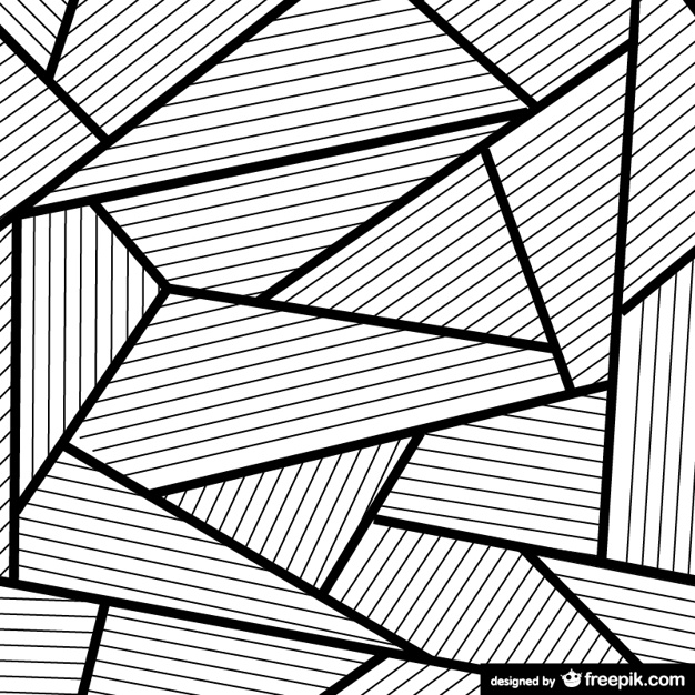 626x626 Abstract Background In Black And White Vector Free Download
