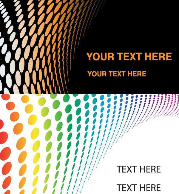 600x650 Free Abstract Colorful Dots Vector Background Free Psd Files