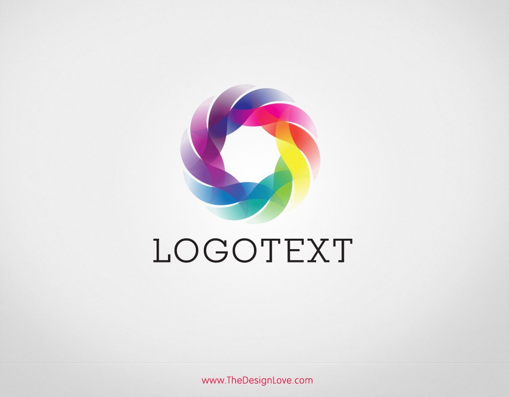 1024x800 Free Vector Logo Abstract Circle 01