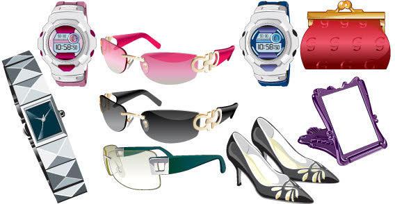 568x294 Free Fashion Accessories Vector 123freevectors