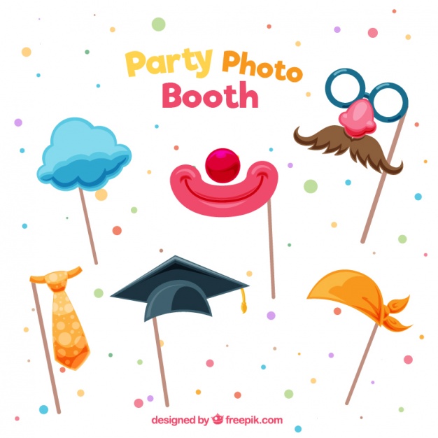 626x626 Nice Party Accessories Vector Free Download
