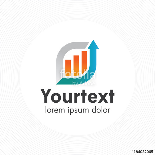 500x500 Business Trend And Finance Logo Design, Accounting Vector Logo