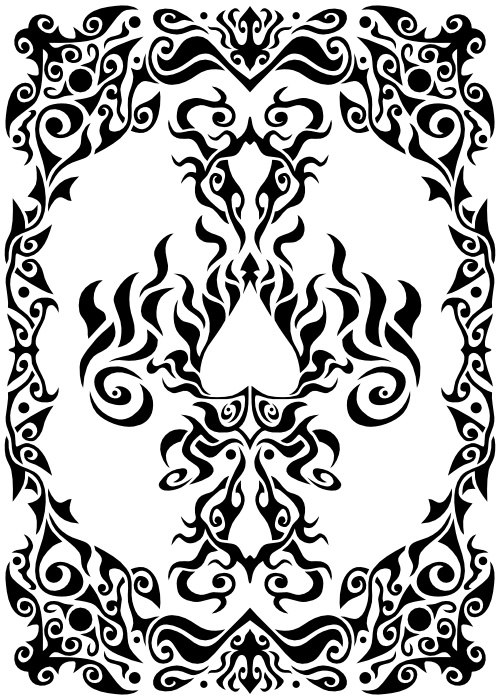 500x700 Results For Ace Of Spade Vector