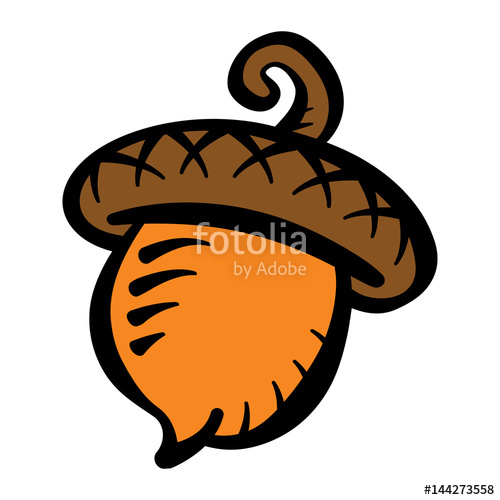 500x500 Acorn Vector Stock Image And Royalty Free Vector Files On
