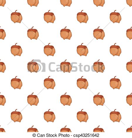 450x470 Acorns Pattern, Cartoon Style. Acorns Pattern. Cartoon